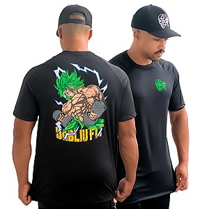 DABLIU FIT: Camiseta Dry Fit com Estampa do Broly e Cores Brasileira -  Dabliu Fit