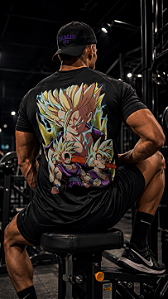 CAMISA DRY FIT GOHAN SUPER SAYAJIN 2