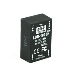LDD-1000H DRIVER P/ LED CORR CONST 1A H