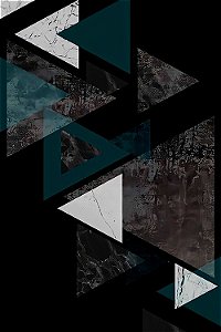 Abstrato Triângulos - QAT03D
