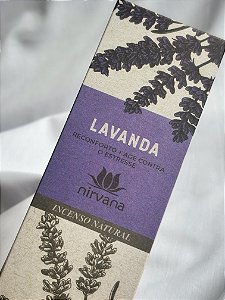 Incenso Natural  Nirvana - Lavanda