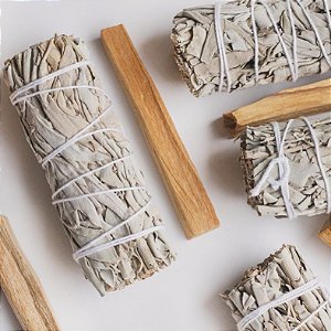 KIT - Palo Santo & Sálvia Branca califórnia (White Sage)
