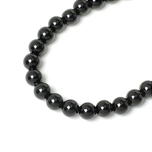 Japamala Pedra Turmalina negra com 108 Contas