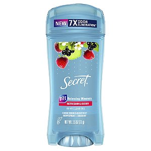 Desodorante Antitranspirante em Gel Importado Secret Berry 48H 73g