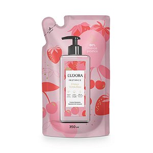 Refil Loção Desodorante Hidratante Corporal Instance Frutas Vermelhas Eudora 350ml
