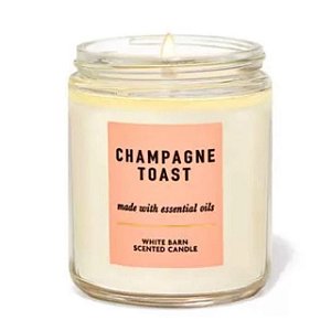 Vela Perfumada 1 Pavio Champagne Toast Bath & Body Works
