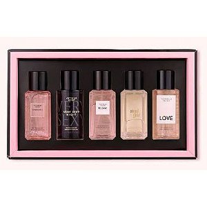 Kit Victoria's Secret  Body Splash Fragrance Fine 5 unid