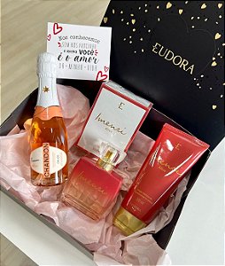 Kit Dia dos Namorados Imensi Alive: Colônia + Hidratante Corporal + Chandon