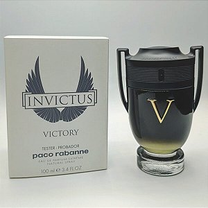 Caixa Tester Invictus Victory Paco Rabanne-  Eau de Parfum Extreme Perfume Masculino Original 100ml