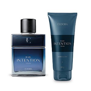 Kit Bad Intention Eudora: Colônia 100ml + Shower Gel 200g