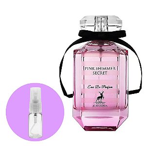 Fracionado Pink Shimmer Secret Maison Alhambra Eau de Parfum - Perfume Árabe Feminino 5ml