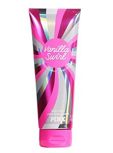 Hidratante Corporal Vanilla Swirl PINK Victoria's Secret 236ml - Edição Limitada