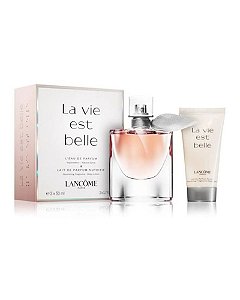 Kit La Vie Est Belle Lancome: Eau de Parfum 50ml + Loção Hidratante 50ml