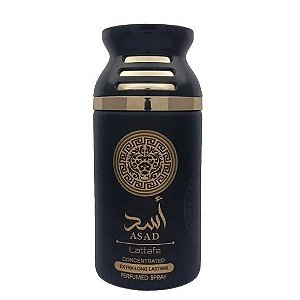 Spray Corporal Árabe Concentrado Extra Longa Duração Asad 250ml - Lattafa  Masculino