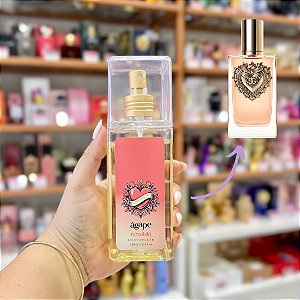 Body Splash Ágape Eau de Parfum Novalski 250ml (Inspiração Devotion)