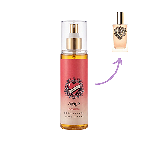 Body Splash Ágape Eau de Parfum Novalski 200ml (Inspiração Devotion)