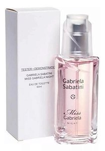 Caixa Tester Gabriela Sabatini Miss Gabriela Night Eau de Toilette 60ml - Perfume Feminino Original