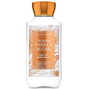 Body Lotion Hidratante Corporal Warm Vanilla Sugar Bath & Body Works 236ml