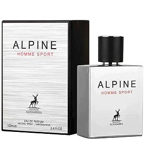 Alpine Homme Sport Eau de Parfum Maison Alhambra - Perfume Árabe Masculino 100ml (Ref. Allure Homme Sport)