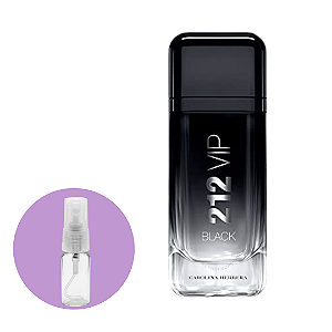 Fracionado 212 Vip Black Carolina Herrera Eau de Parfum  - Perfume Masculino 5ml