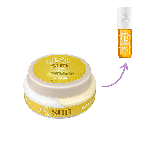 Manteiga & Geléia Corporal Sun Novalski 300g (Ref. Olfativa Sol de Janeiro 62)
