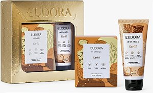Kit Instance Karité: Caixa de Sabonete 4x80g + Hidratante Corporal 75ml