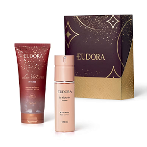 Kit La Victorie Intense: Body Spray 100ml + Hidratante Corporal 200g