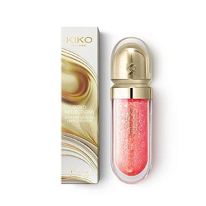 Gold Reflections 3d Hydra Lip Gloss Edição Limitada Kiko Milano - Cor 03