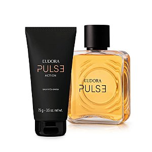 Combo Eudora Pulse: Colônia 100ml + Balm Pós-Barba 75g