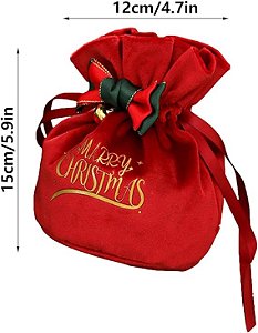 Embalagem Presenteável de Natal Veludo