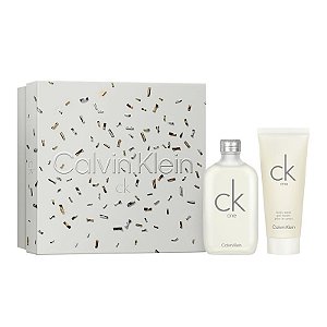 Calvin Klein CK One Coffret Kit - Perfume Masculino EDT 100ml + Gel de Banho 100ml