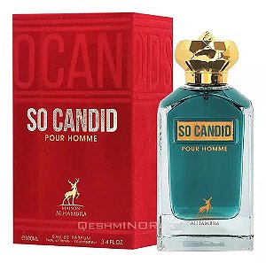 So Candid Pour Homme Maison Alhambra Eau de Parfum - Perfume Árabe Masculino 100ml