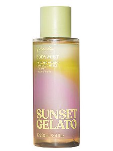 Body Splash Sunset Gelato PINK Victoria's Secret 250ml - Edição Limitada