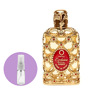 Fracionado Exclusive Royal Amber Orientica Extrait de Parfum 5ml