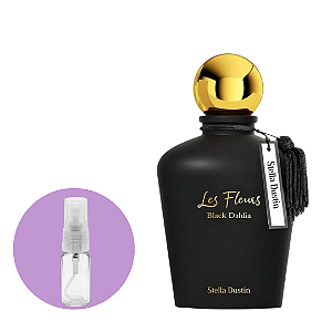 Fracionado Les Fleurs Black Dahlia Stella Dustin Eau de Parfum  - Perfume Feminino 5ml