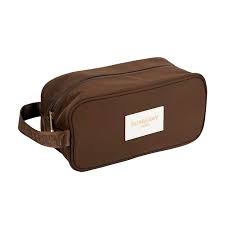 Necessaire Masculina Burberry Tecido Marrom Original