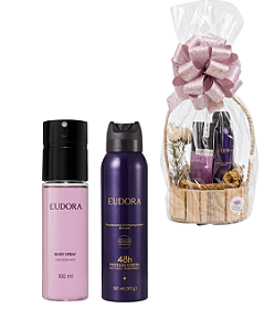 Cesta Dia das Mães Eudora Roxo (2 itens)