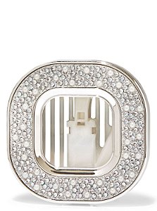 Suporte Aromatizador de Carro Pedras Prata Bath & Body Works