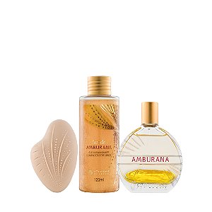 Kit Luz de Amburana: Eau de Parfum, Sabonete e Óleo