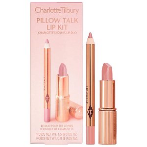 Kit Mini Pillow Talk Lipstick & Liner Cor: Pillow Talk Cool Pink Nude