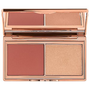 Charlotte Tilbury Blush E Glow Iluminador Mini Paleta