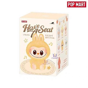 Labubu POP MART Have a Seat Viny Plush Blind Box Original, Lacrado
