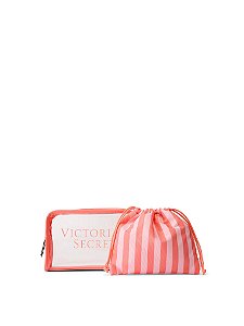 Necessaire Victoria's Secret Orange 2 peças