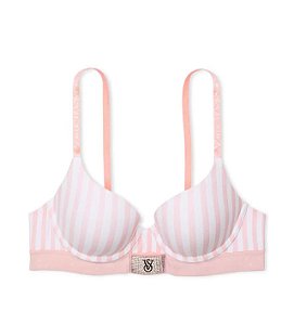 Sutiã Patch Push-Up Perfeito com Strass Exclusivo Victoria's Secret Tamanho: 36D - M