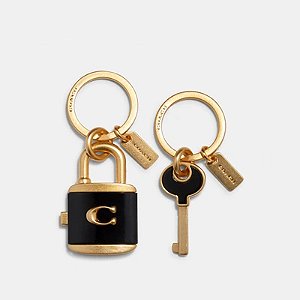 Chaveiro Lock and Key Bag Coach