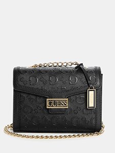 Bolsa Guess Sabrina Wallet On A String  - Preta