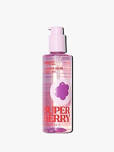 Body Oil Super Berry Pink Victoria's Secret - Óleo Corporal 236ml