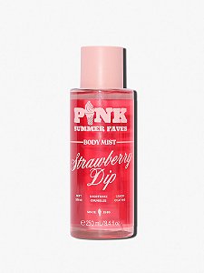 Body Splash Strawberry Dip PINK Victoria's Secret 250ml - Edição Limitada