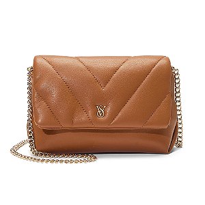 Bolsa Pequena Victoria’s Secret Shoulder Bag Marrom