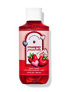 Shower Gel Strawberry Pound Cake Bath & Body Works 295ml